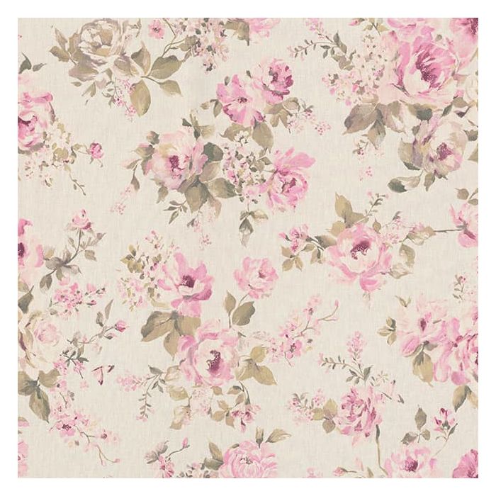 Printstof 069 Classic Painted Rose Ivory