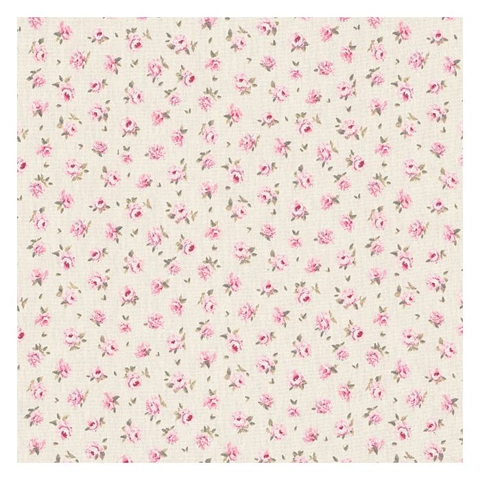Printstof 070 Classic Little Rose Ivory