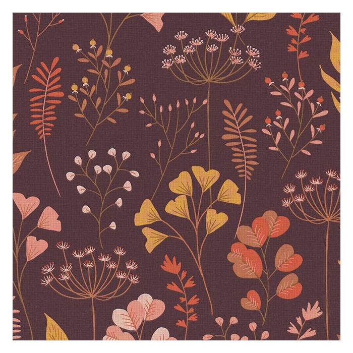 Printstof 082 Elegant Twig Sunset 