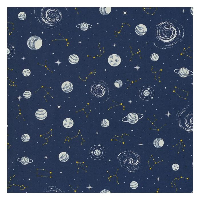 Printstof 047 Milkyway Sky