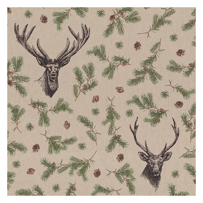 Linnenlook Kerststof 057 Reindeer Antlers