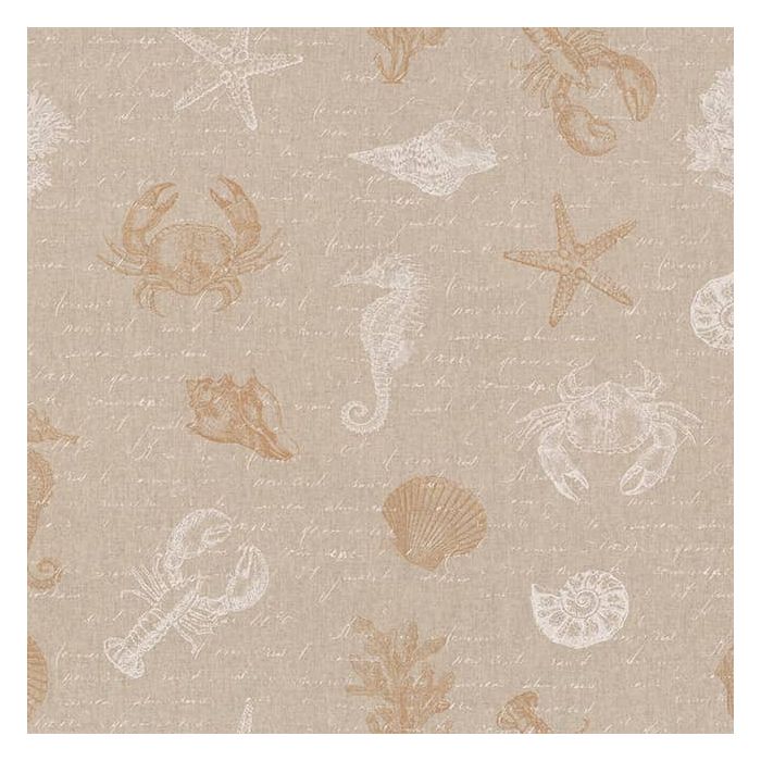 Linnenlook Printstof 041 Shellfish