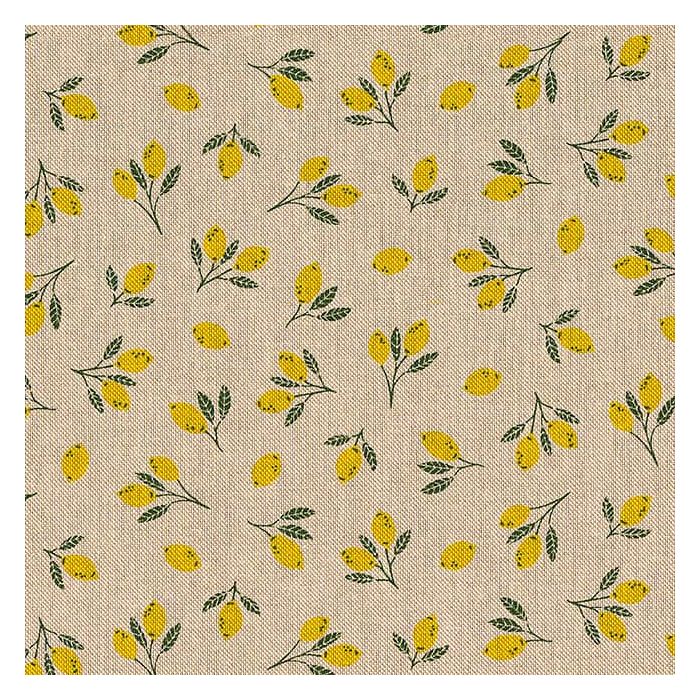 Linnenlook Printstof 007 Mini Citrus