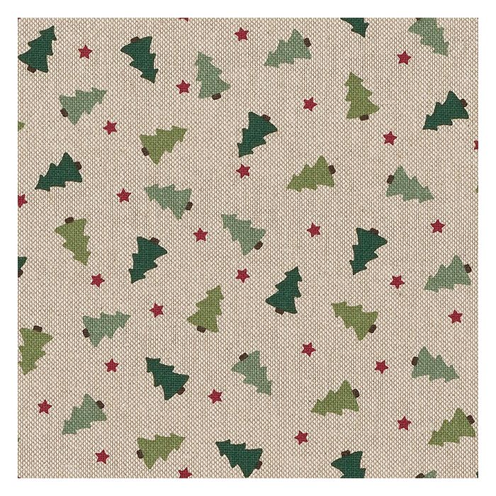 linnenlook kerststof 158 Xmas Tree