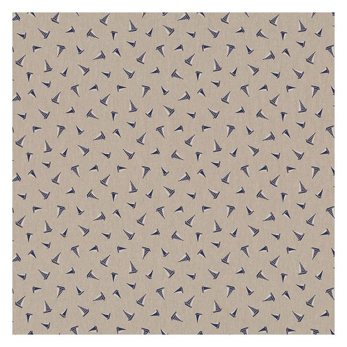 Linnenlook Printstof 212 Little Sailing Boat