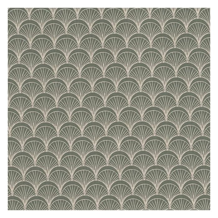 Linnenlook Printstof 430 Scallop Bow Deco