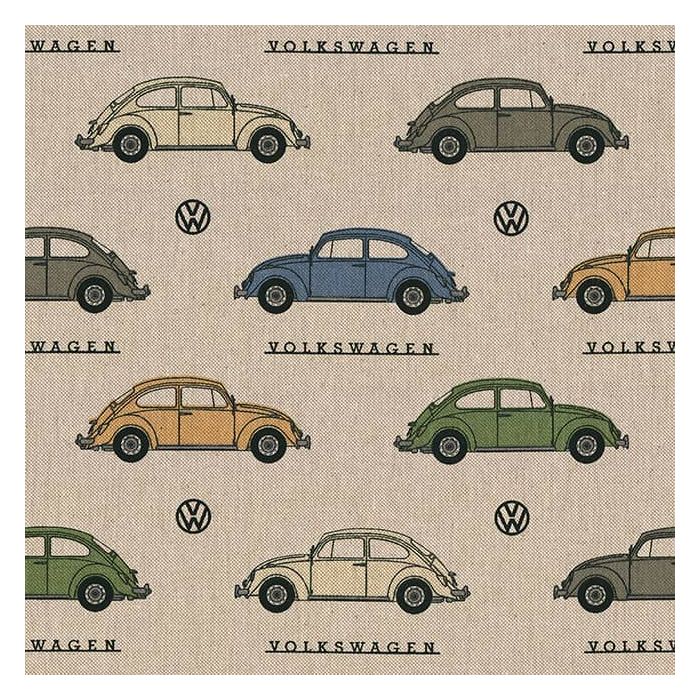 Linnenlook Printstof 325 VW Beetle Original