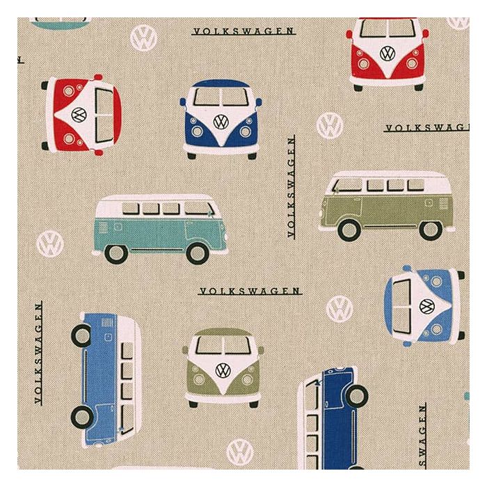 Linnenlook Printstof 327 VW Icon Van