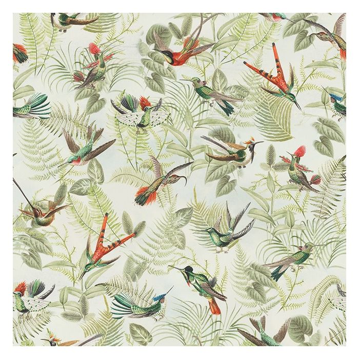 Digitale Printstof 265 Hummingbird Jungle