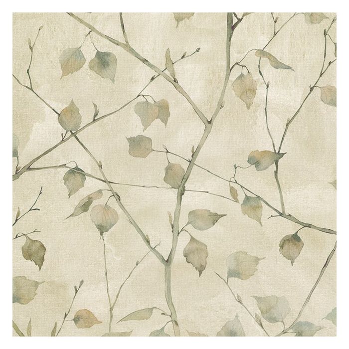 Digitale Printstof 275 LEAF BRANCH SERENE