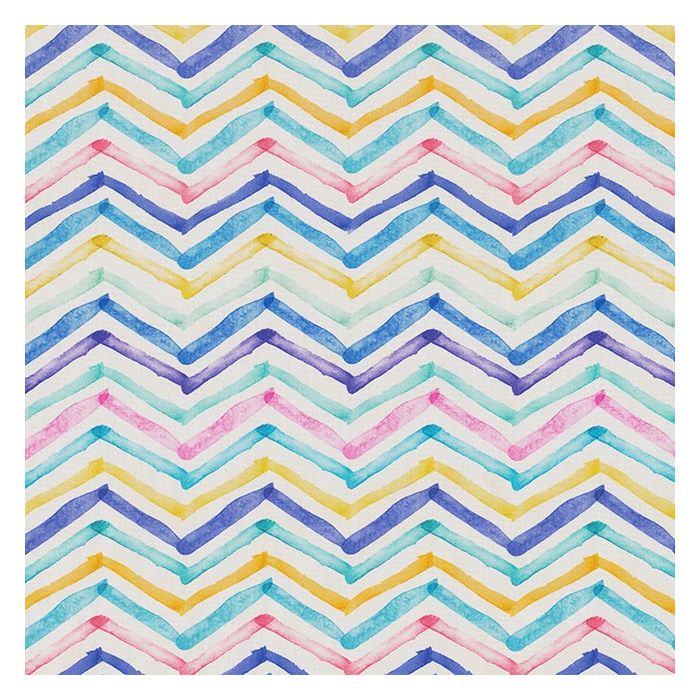 Digitale Printstof 280 WATERCOLOUR ZIGZAG