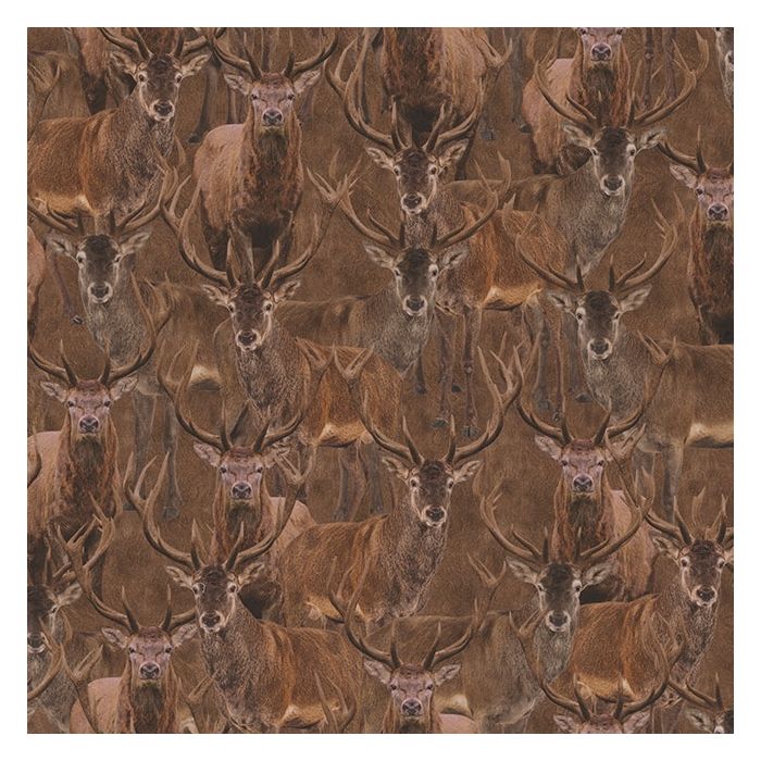 Digitale Printstof 305 Deer Family