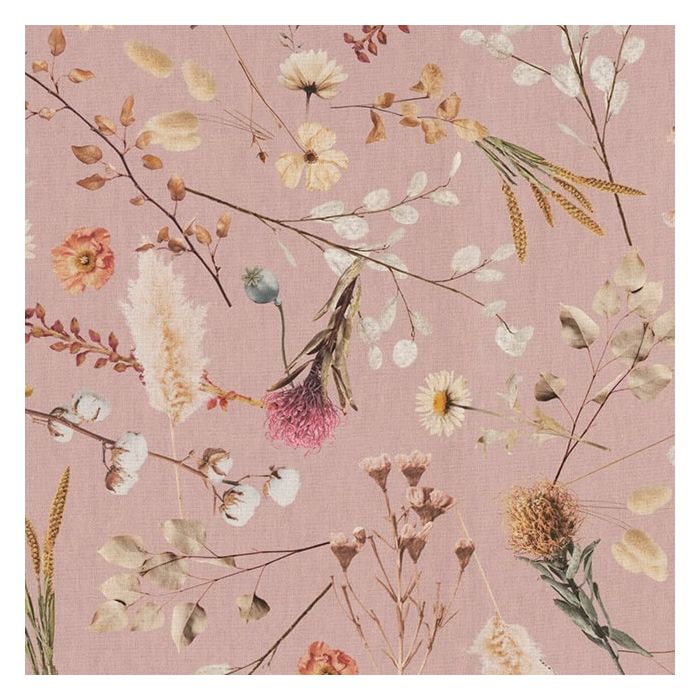 Digitale Printstof 317 Dried Flower Romance