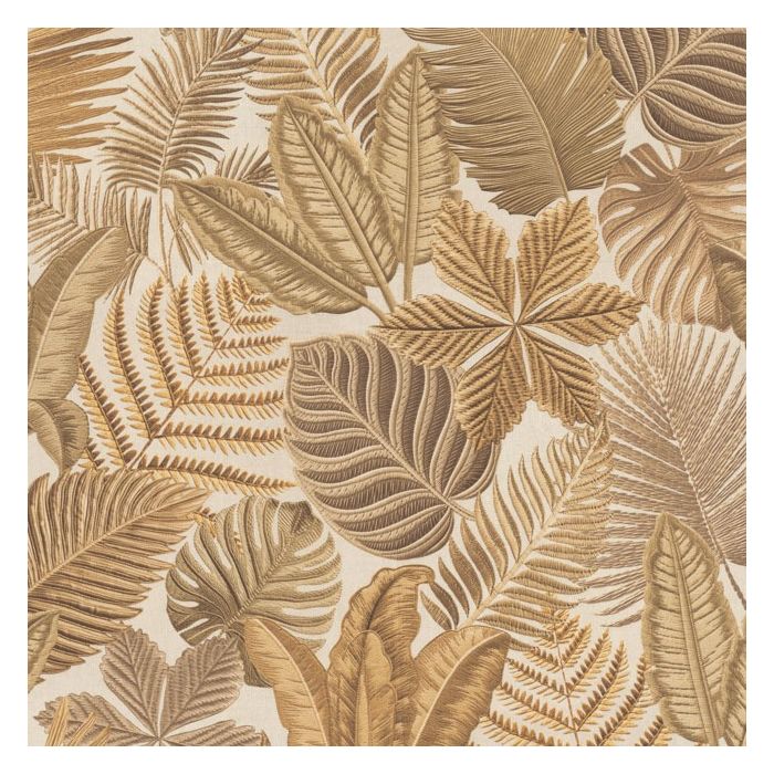 Digitale Printstof 327 Leaf Embroidery