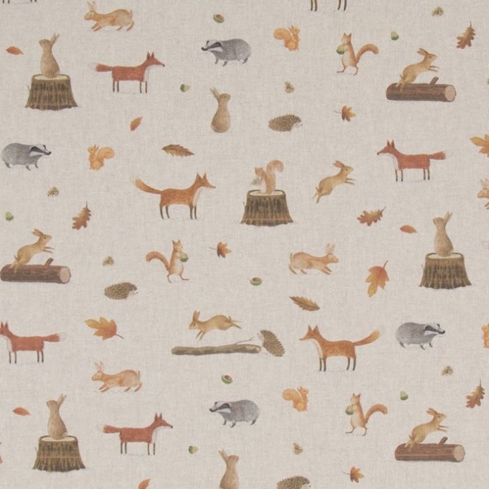 Digitale Printstof 006 Tiny Foragers
