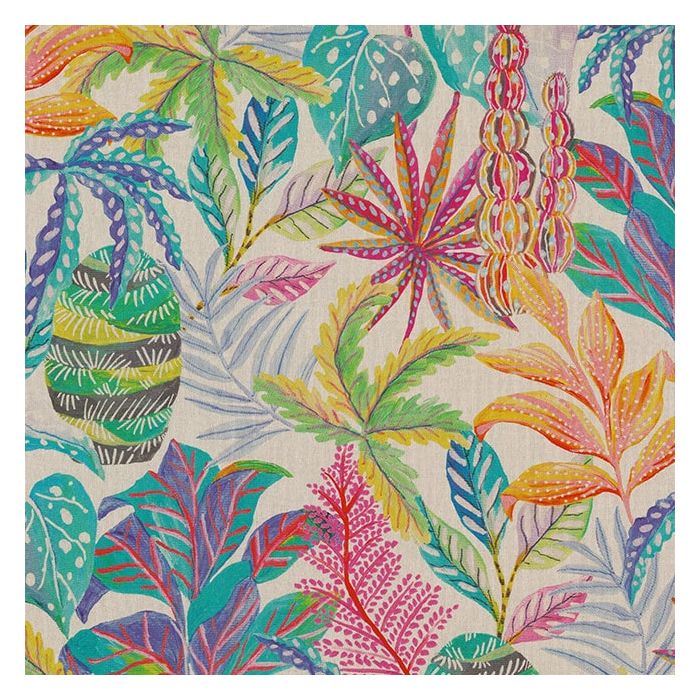 Digitale Printstof 289 COLOURFUL PAINTED JUNGLE