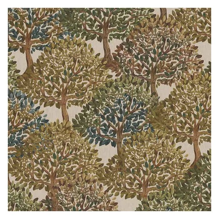 Linnenlook Printstof 425 Trees Art Craft