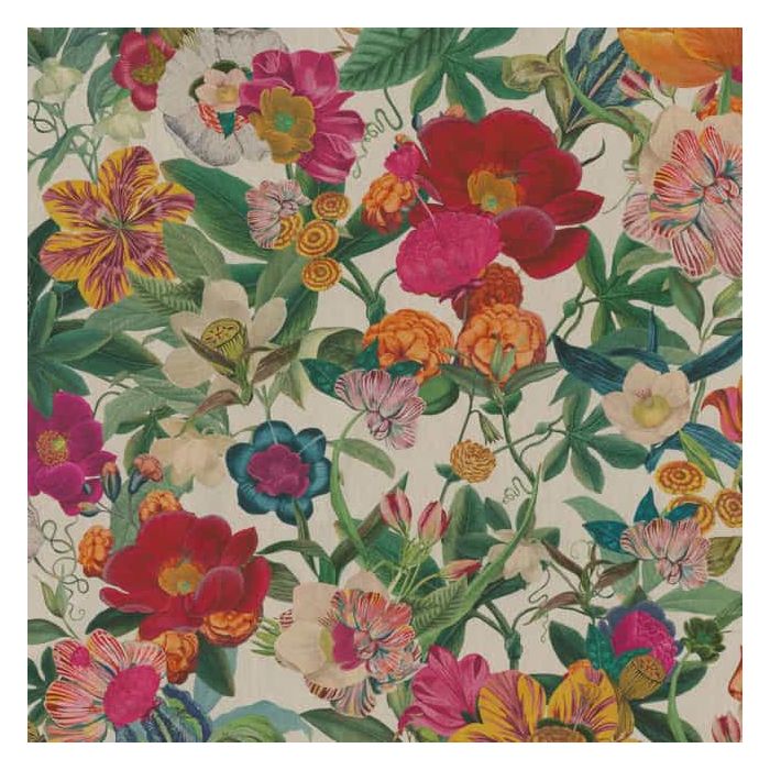 Digitale Printstof 334 Flashy Floral Party
