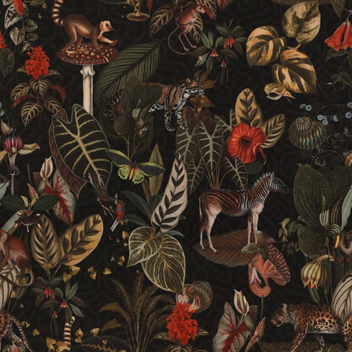 Velvet Printstof 038