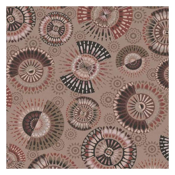 Jacquardstof Mandala Circle Sun