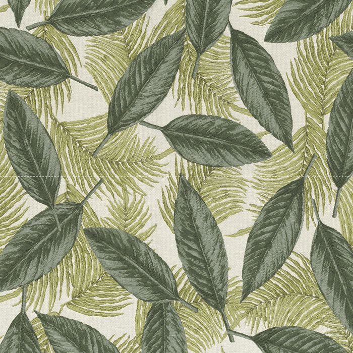 Jacquardstof Leaves Ferns