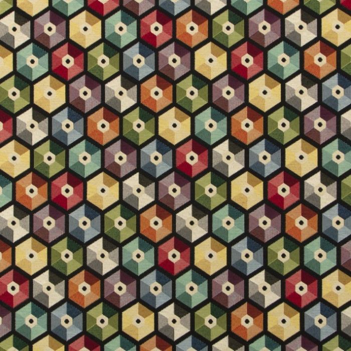 Gobelin 058 Gobelin Hexagone Illusion