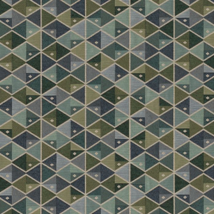 Gobelin 015 stof met vissen gordijnstof meubelstof decoratiestof