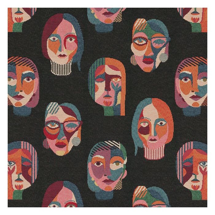 Gobelin 212 Abstract Art Face