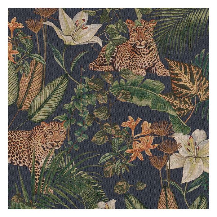 Gobelin 232 Leopard Leaf Jungle
