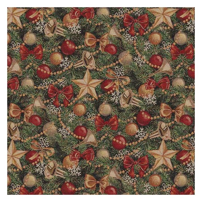 Gobelin Kerststof 004 Happy Holiday Deco
