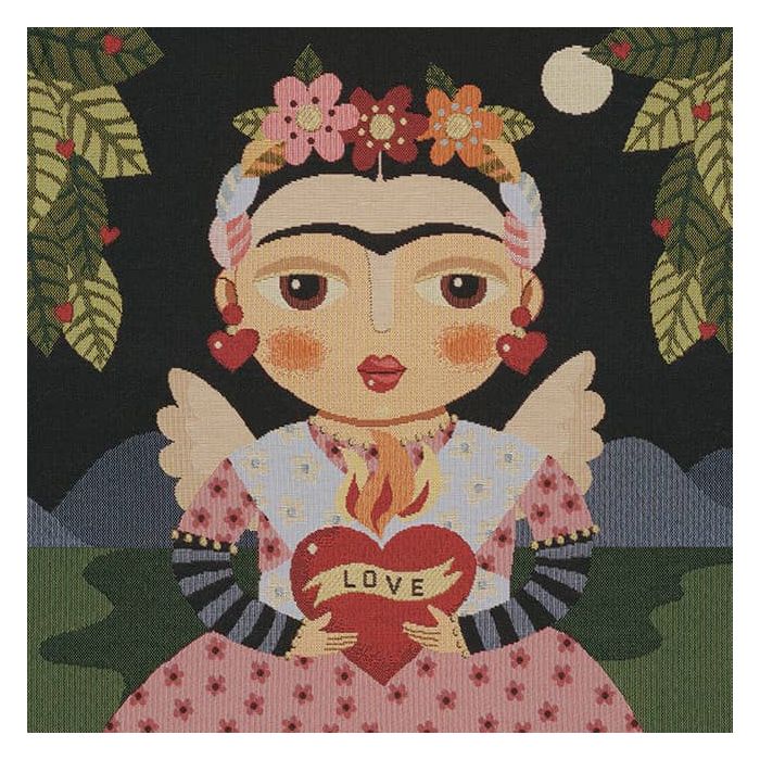 Gobelin Kussenpanel Flower Girl Love