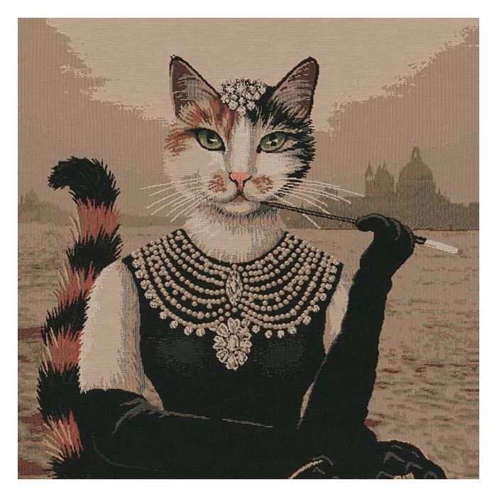 Gobelin Kussenpanel Fancy Cat