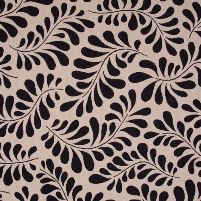 Gobelin 263 Drop Branch - Black on White