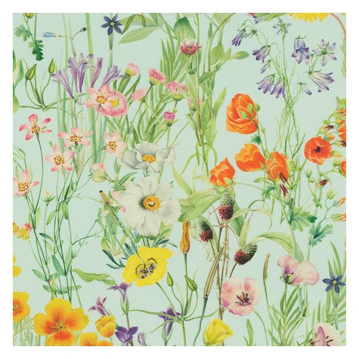 Digitale Dralonprint 24 Meadow Flowers Blue