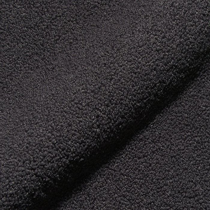 Andes Anthracite donkergrijze teddystof