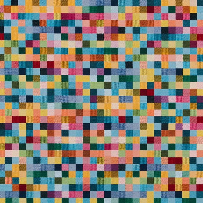 Jacquardstof PopArt Blokjes