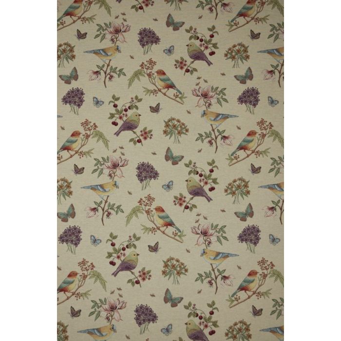 gobelin dieren 048 stof met vogels decoratiestof gordijnstof meubelstof 87343-01, 1-251030-1398-655
