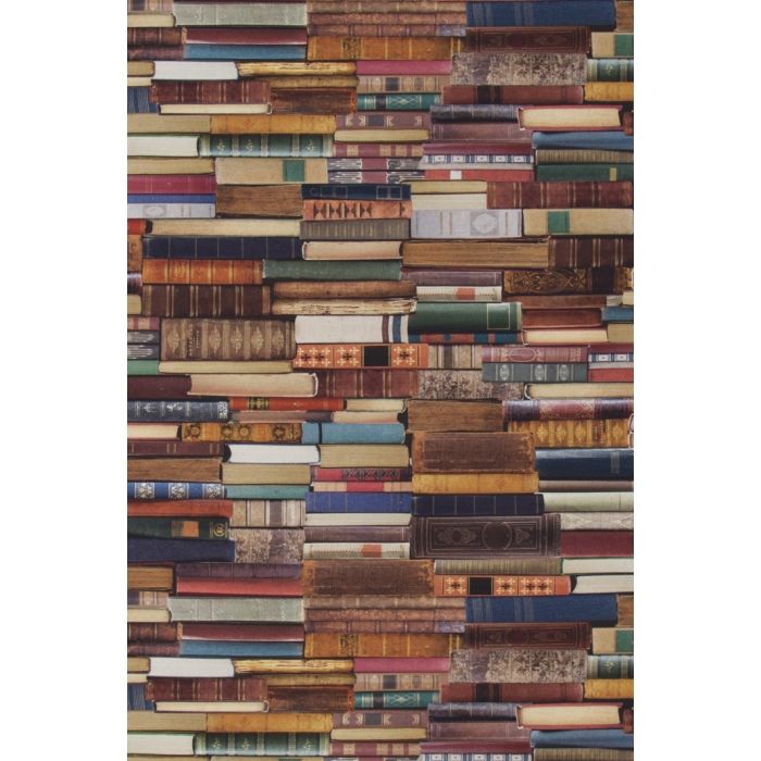 Digitale Printstof 004 Books Allover