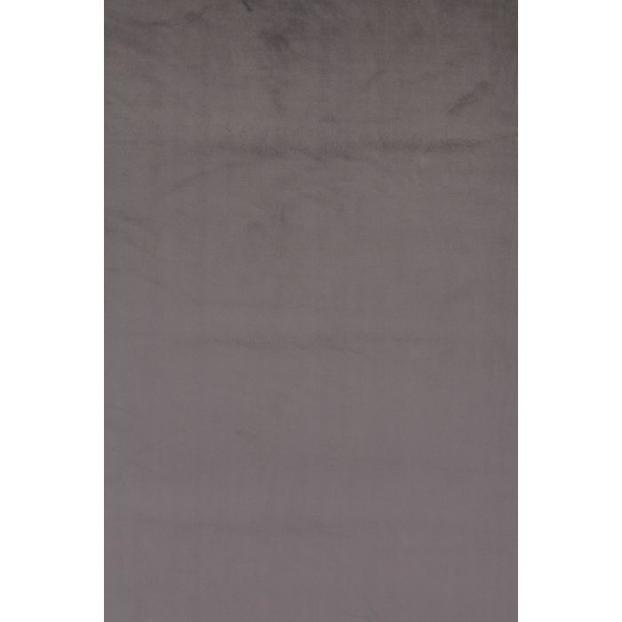velvet plain donkergrijs (kleur 15)