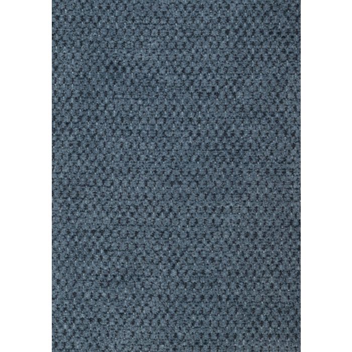 Alfa Blue blauwe chenille meubelstof