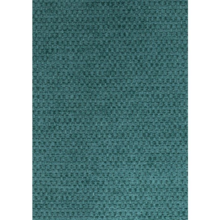 Alfa Petrol turquoise chenille meubelstof