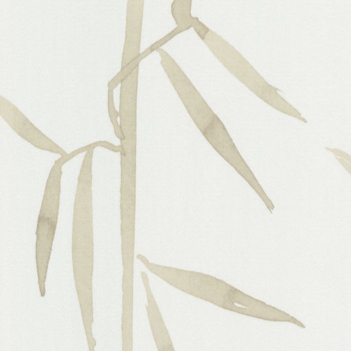 BIESBOS 03 beige kamerhoge inbetween gordijnstof met bladmotief