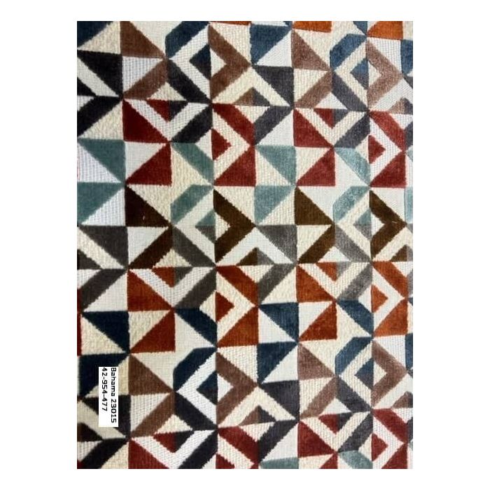 Bahama Ruit chenille meubelstof velvet meubelstof design meubelstof