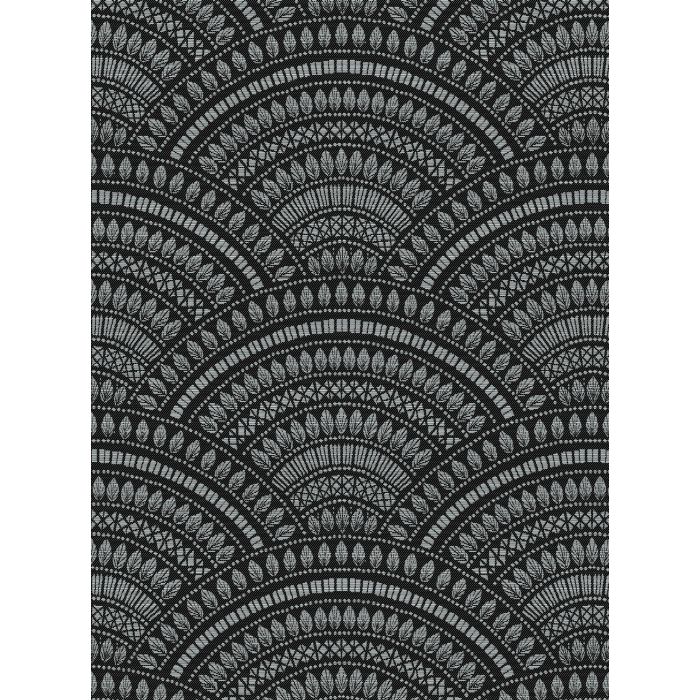jacquardstof tympan argent