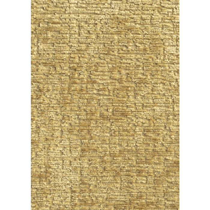 Fuzzy Brass okergele chenille meubelstof