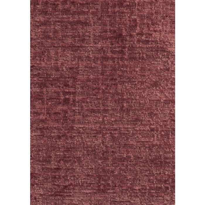 Fuzzy Carmine rode chenille meubelstof