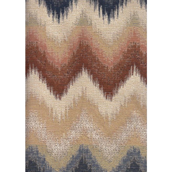 Glam Zigzag Terra Blue