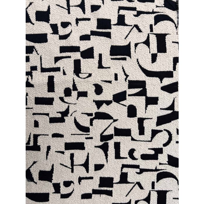 Bozar Figures BW boucle meubelstof