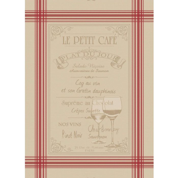 Theedoek Menu