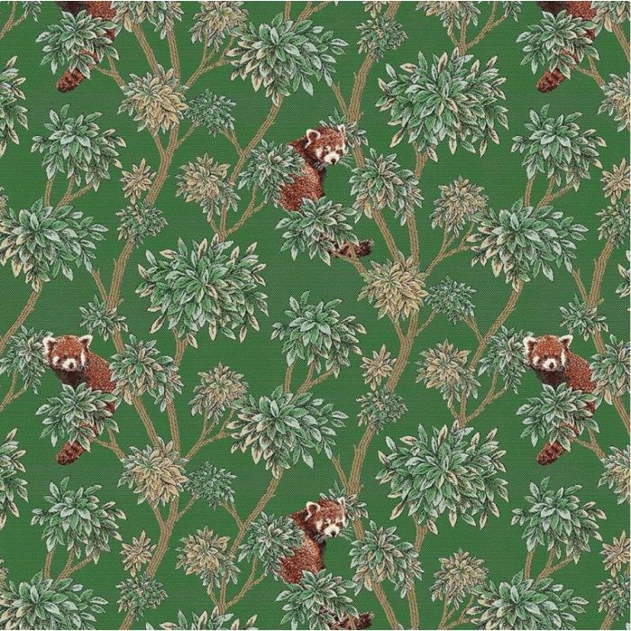 Jacquardstof Nepal kiwi